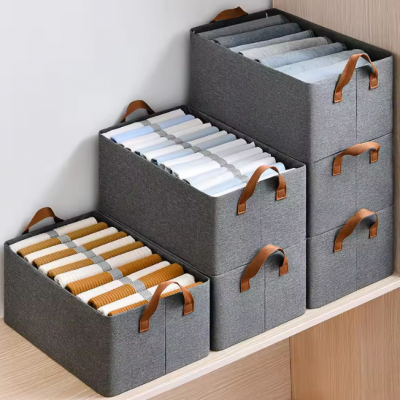 Foldable Clothes Organizer Wardrobe Drawer Organizer Household Cloth Storage Box
